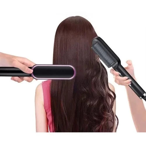 Escova Alisadora Anion Hair Pro 3 em 1