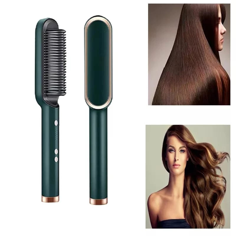 Escova Alisadora Anion Hair Pro 3 em 1