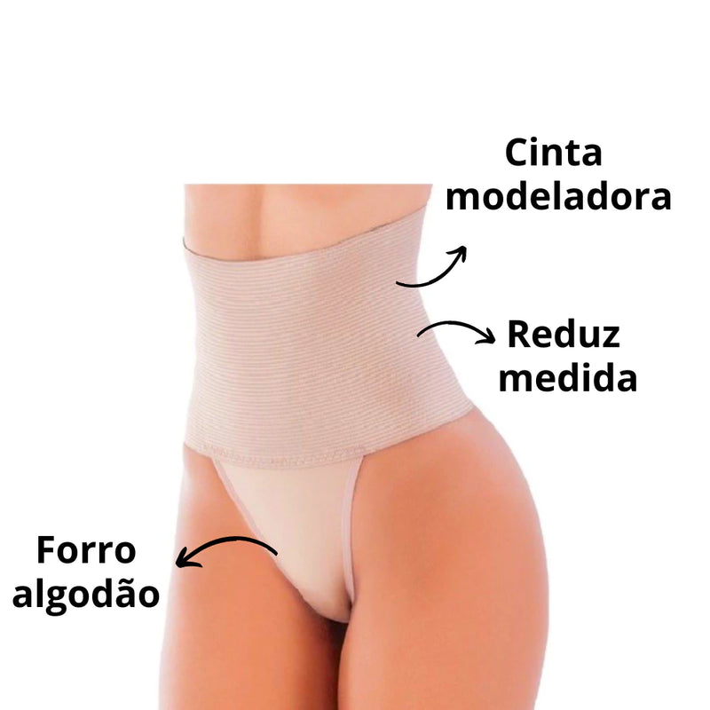 Calcinha Modeladora 100% Algodão